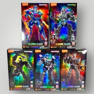 Blokees Transformers ROTB Classic Class Models Sealed Lot of 5!  COMPLETE!